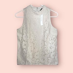 Ann Taylor Floral Sleeveless Top